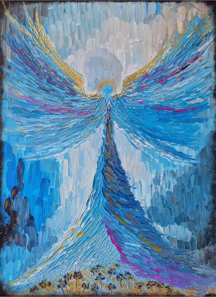 Azakiel Skrzydła Ochrony Obraz Mocy by EosCris