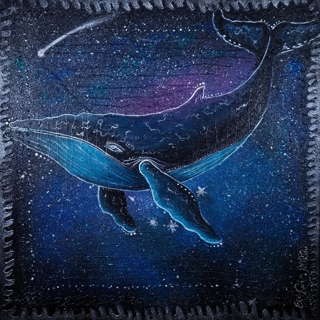 „Wieloryb Gwiezdny Nawigator” 1200x1200